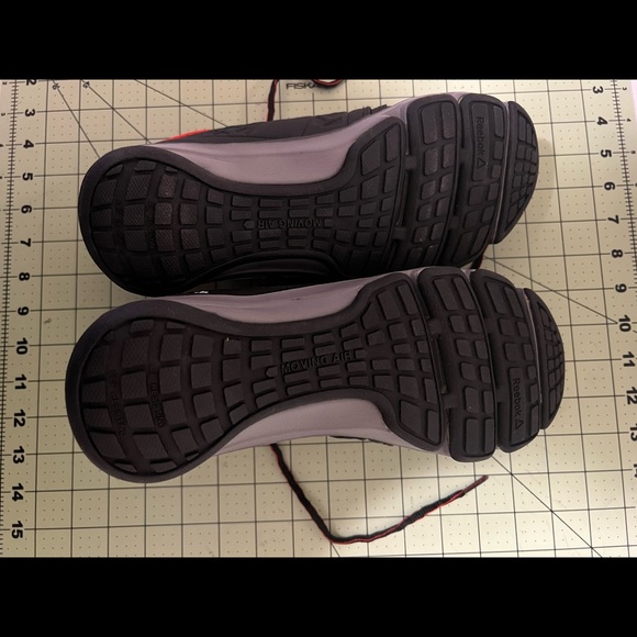 Reebok memory tech massage black athletic shoes 8 M - Picture 3 of 12